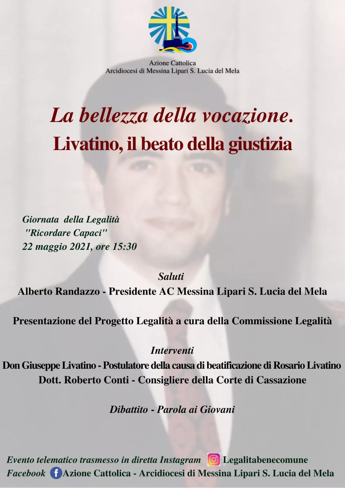Locandina Giornata Legalità