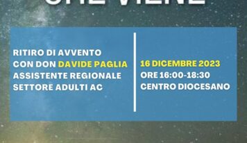 Il Dio che viene – Incontro S.A. Avvento 2023