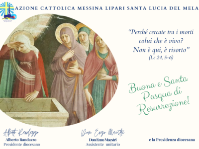 Pasqua 2025 – Gli auguri della Presidenza diocesana